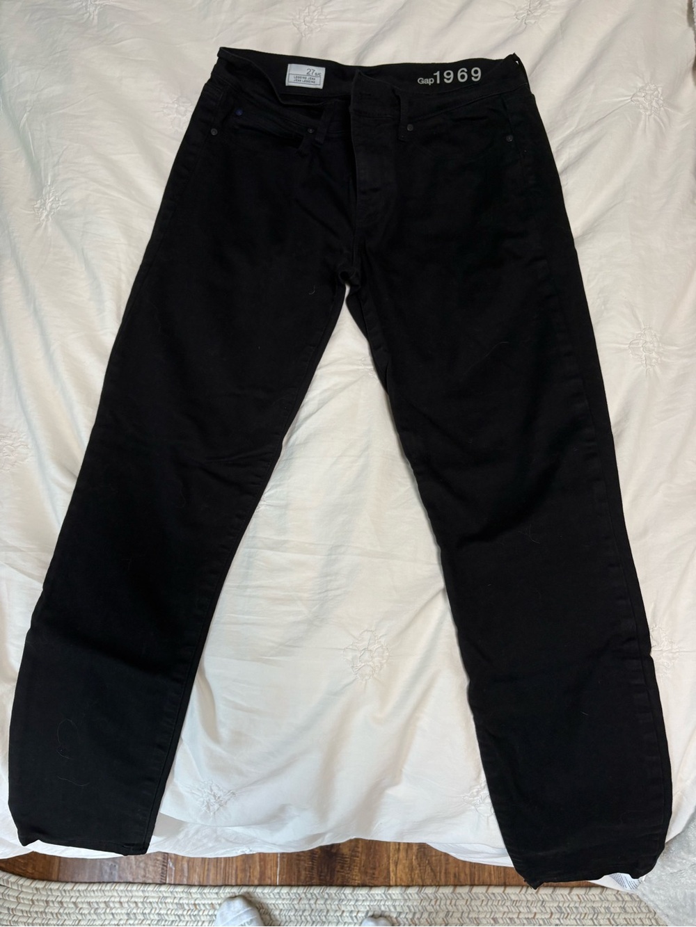❗️MASSIVE SALE❗️ GAP womens Straight Jeans in Black